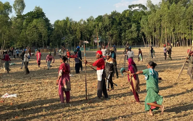 কৃষি জমি নিয়ে দু’পক্ষের রক্তক্ষয়ী সংঘর্ষ, আহত অর্ধশতাধিক