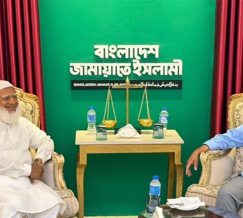 জামায়াত আমিরের বাসায় তারেক রহমান